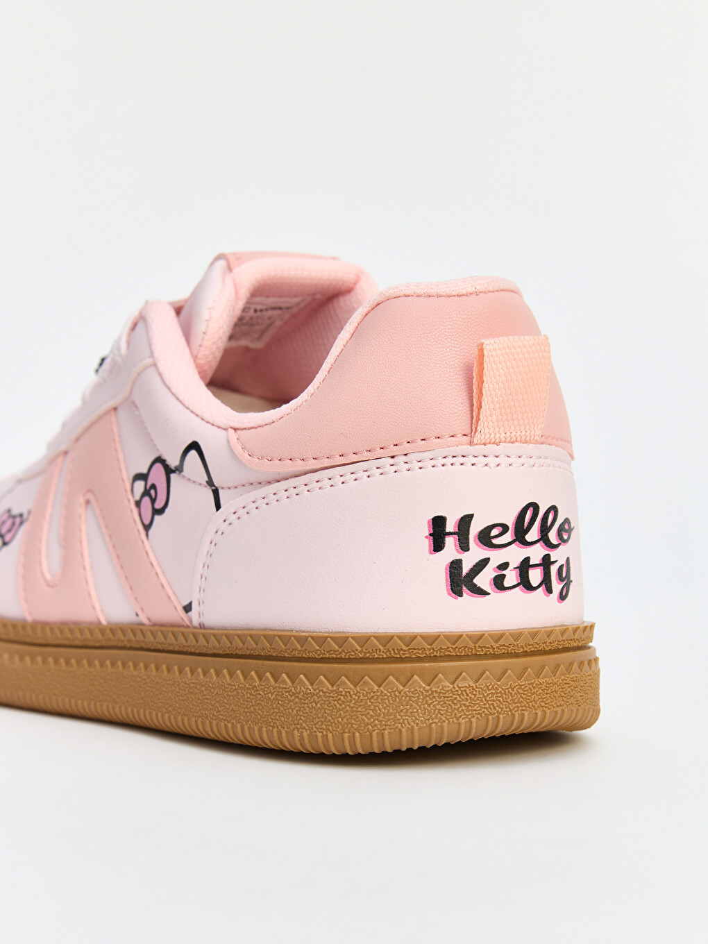 Pembe Hello Kitty Baskılı Kız Çocuk Spor Ayakkabı-2