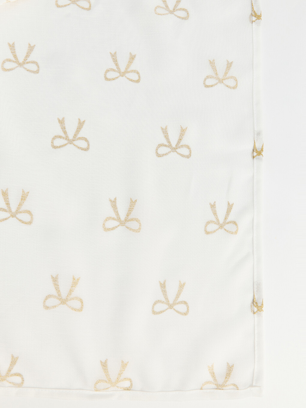 Bow Patterned Tablecloth 145x200 Cm-2