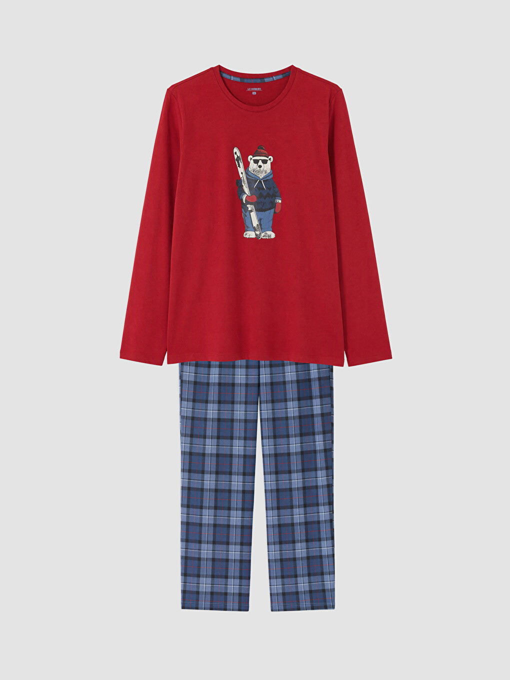 Man Navy Pyjama Set-3