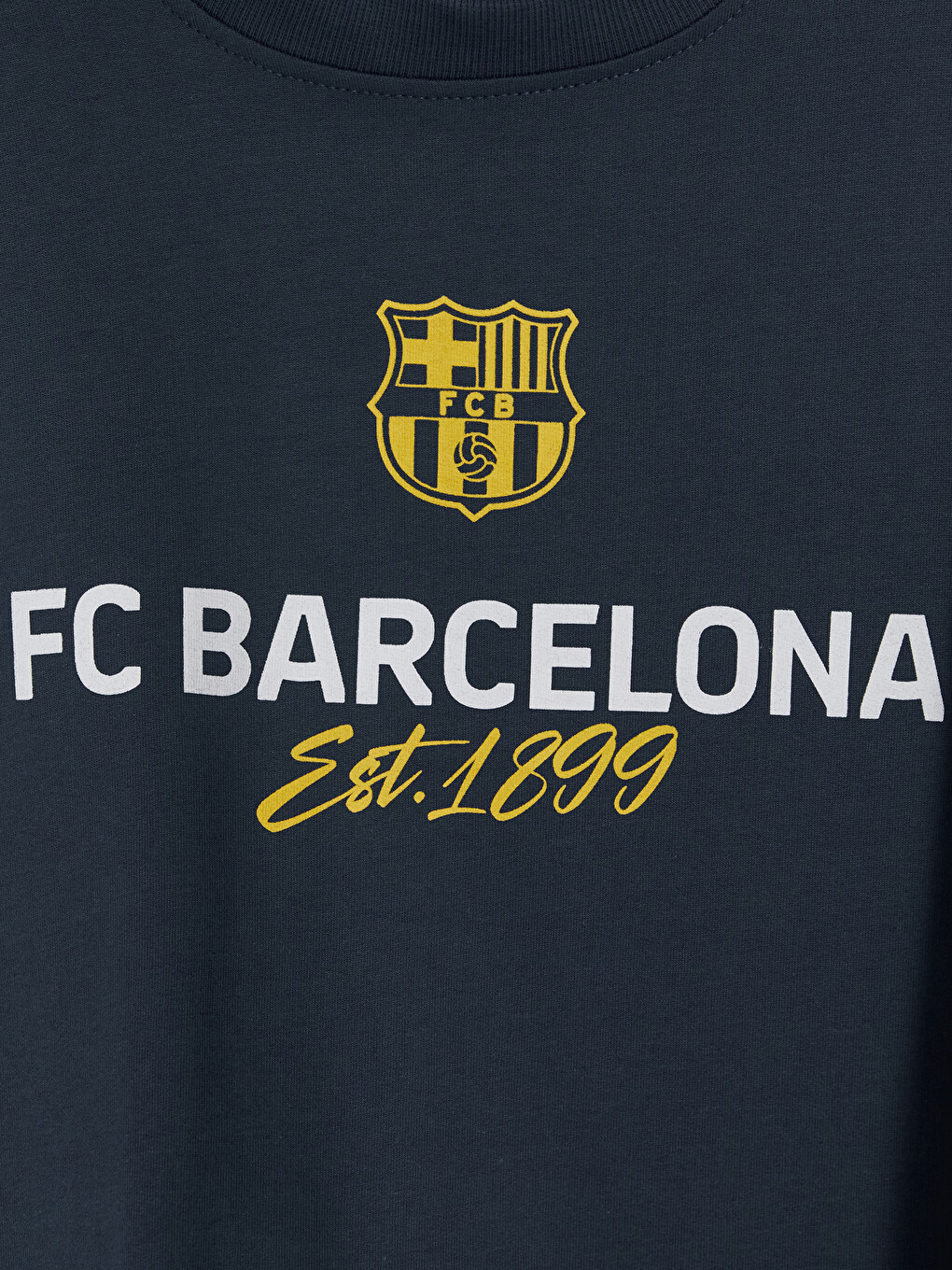 Fc Barcelona Printed Boys' Sweatshirt-1
