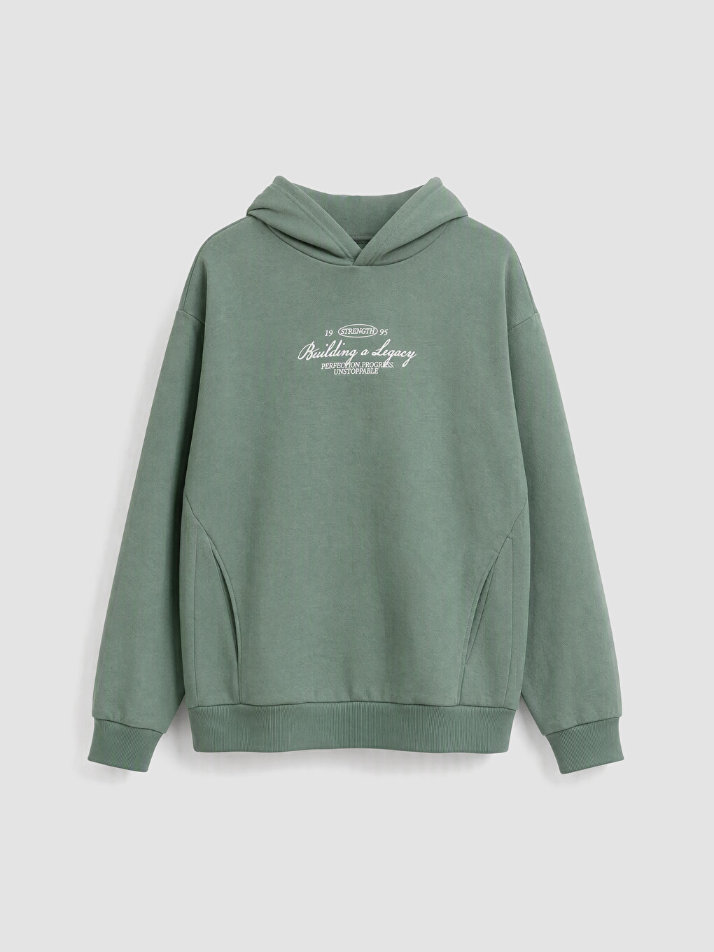Hooded Boys' Thick Tracksuit Set-1