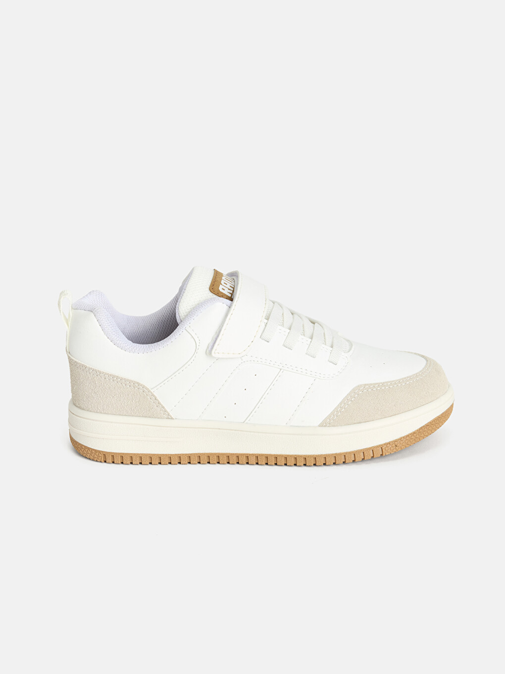 Thick-soled Suede-detailed Boys' Sneaker-2