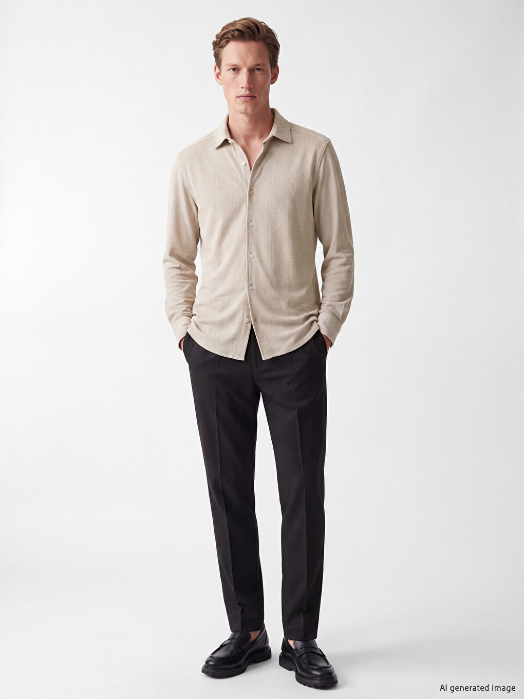Slim Fit Men's Shirt-1