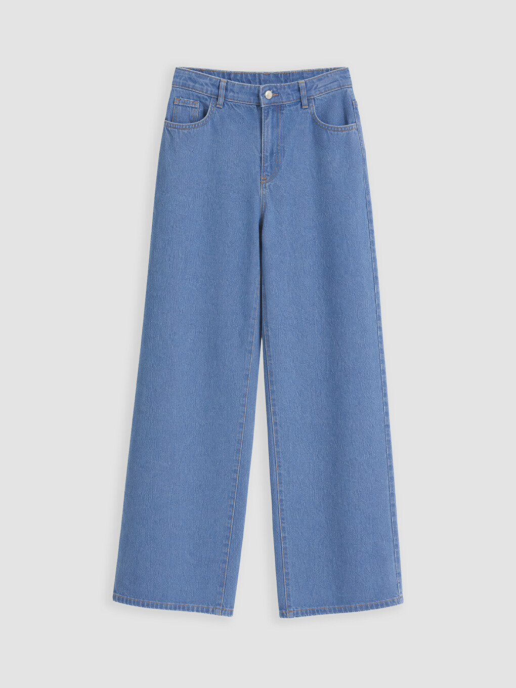 Mavi Cepli Wideleg Jean-4