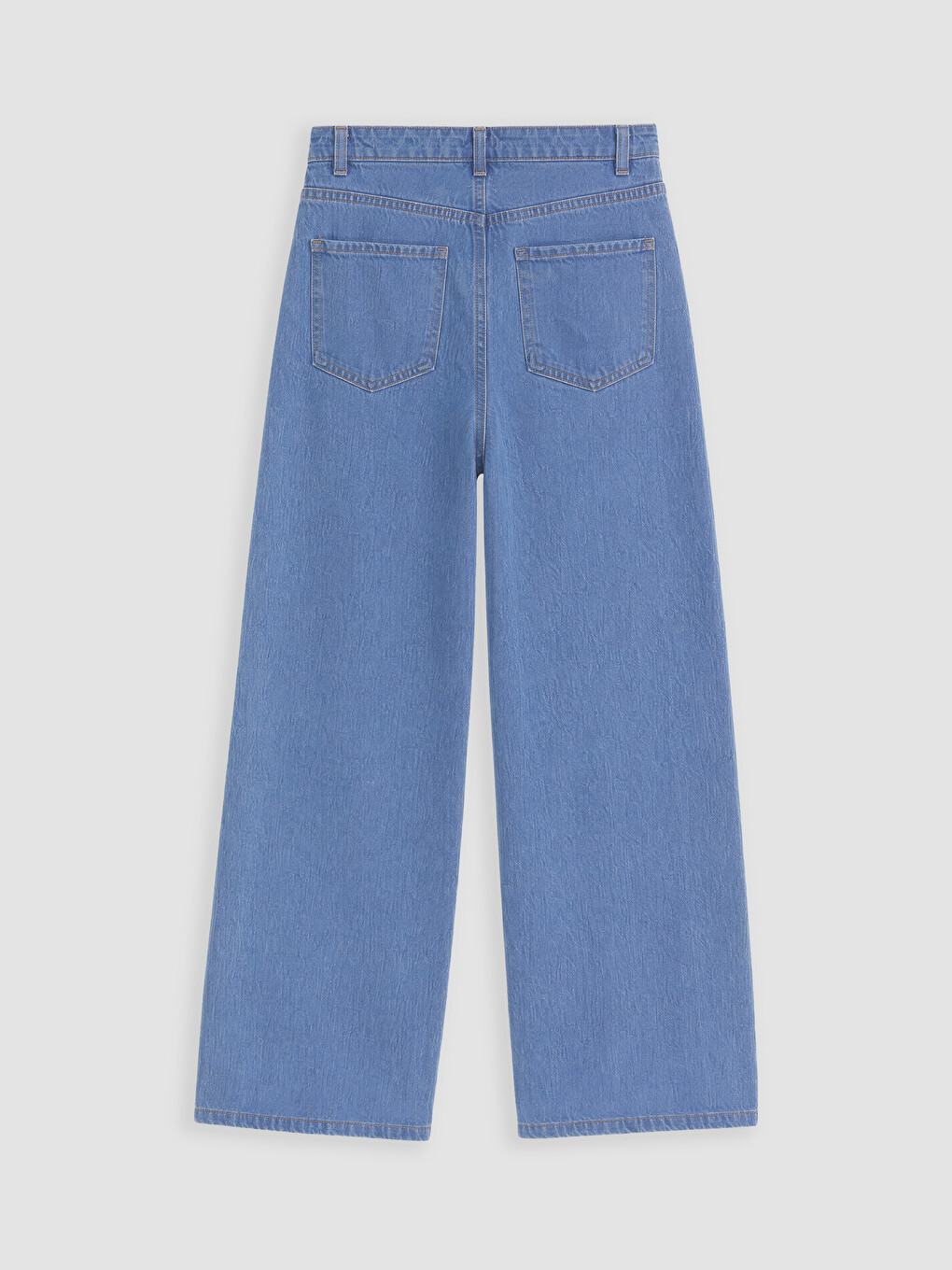 Mavi Cepli Wideleg Jean-6