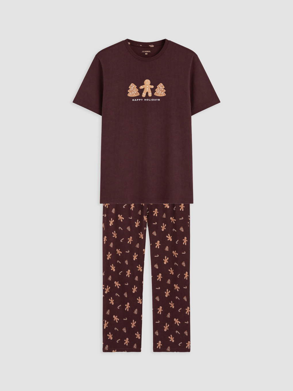 New Year Themed Men's Pyjamas Set