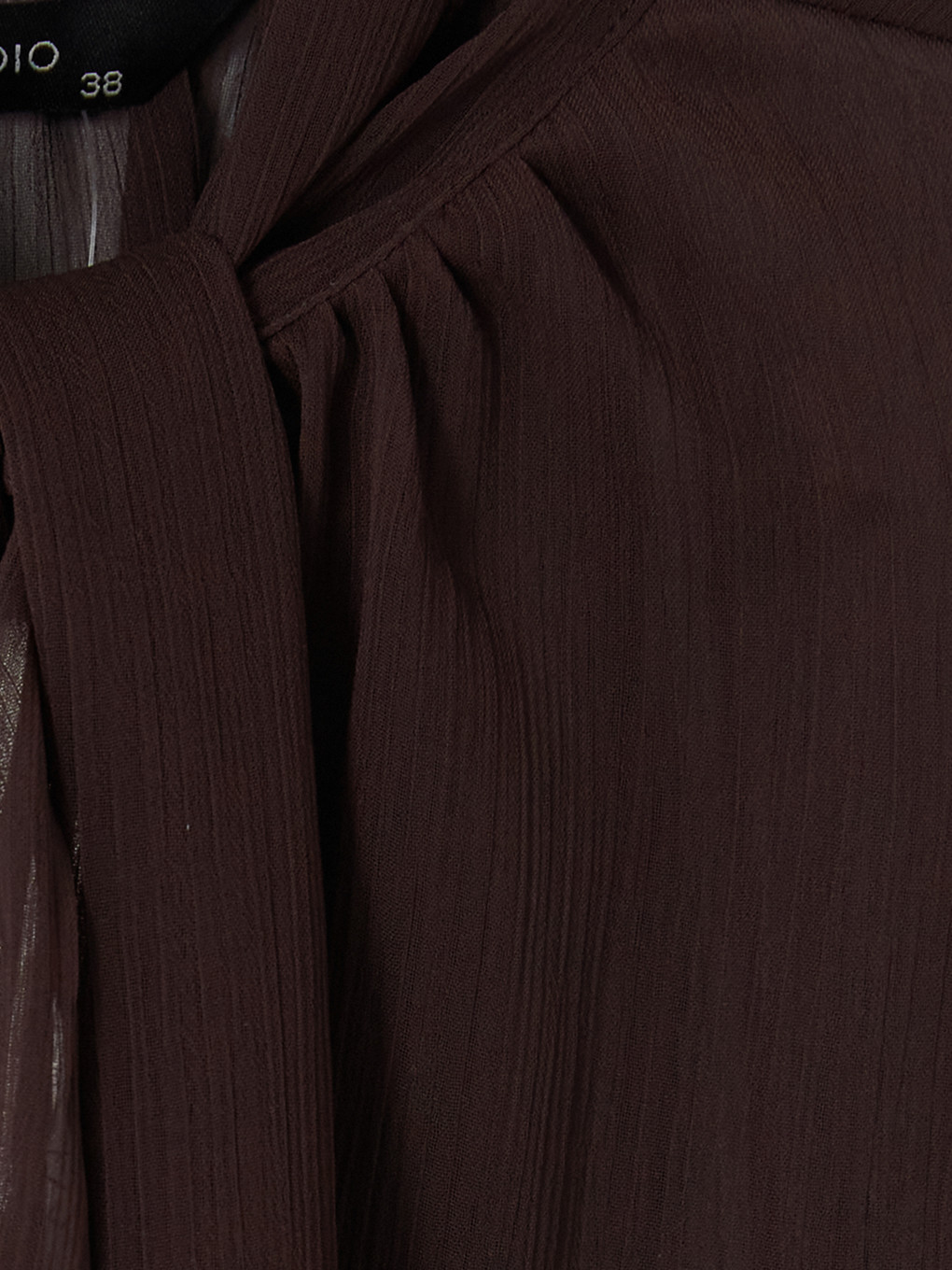 Woman Brown Blouse-5