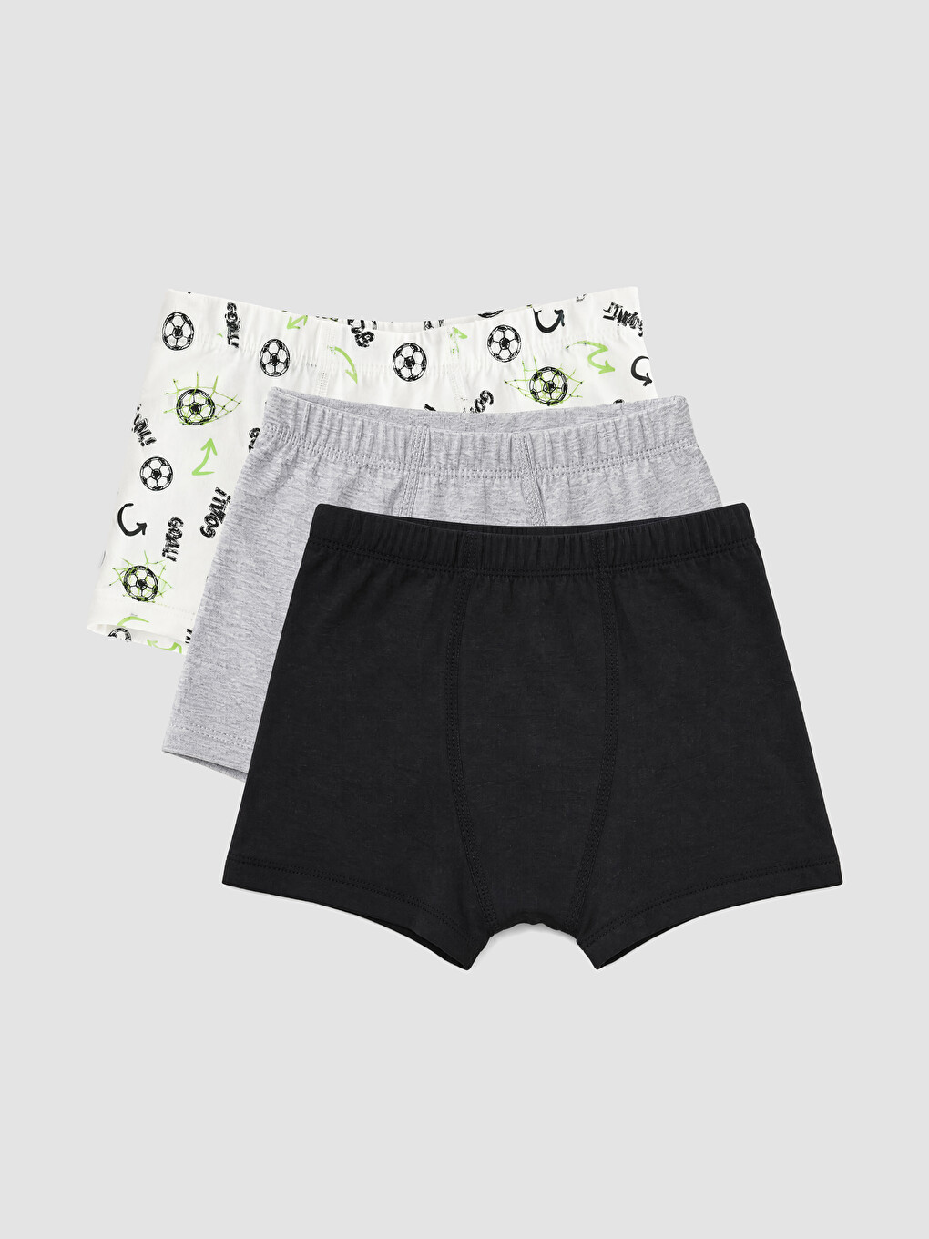 3er-pack Bedruckte Jungen-boxershorts-5