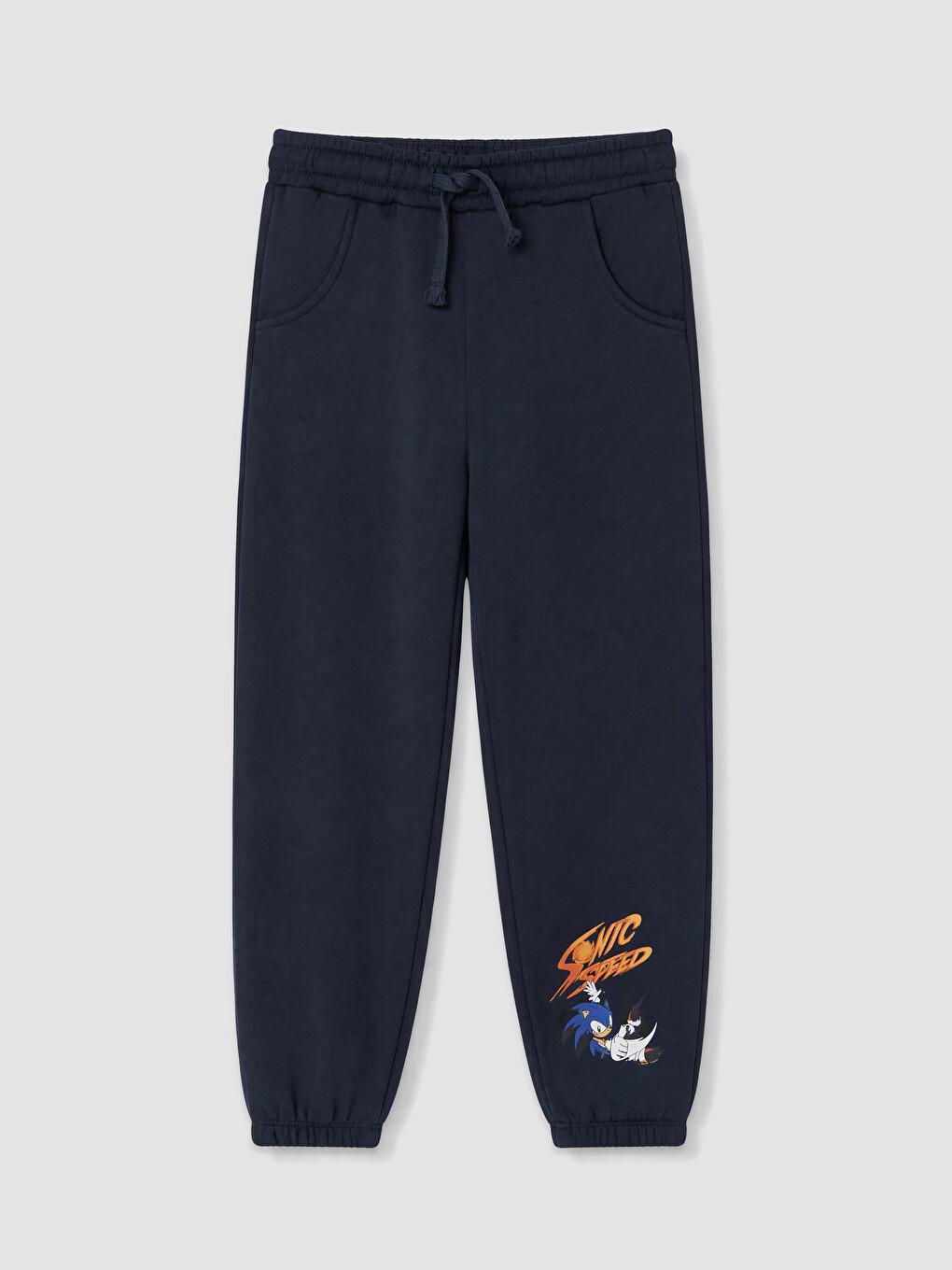 Sonic Printed Boys' Thick Tracksuit Set-4