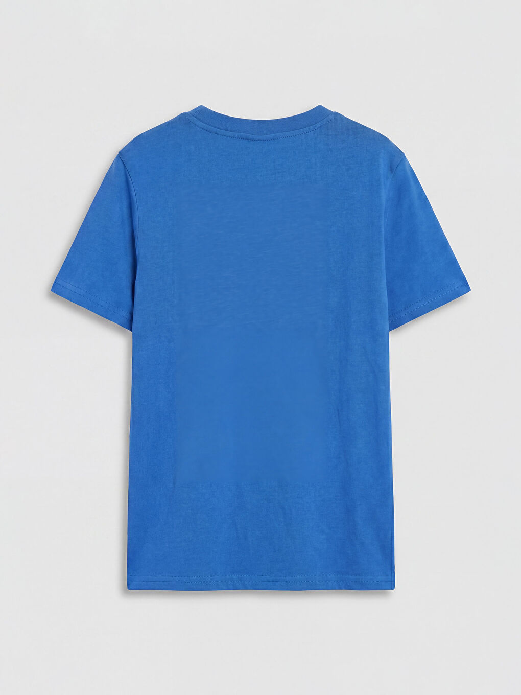 Mavi Bisiklet Yaka Kısa Kollu Erkek Çocuk Tişört-1