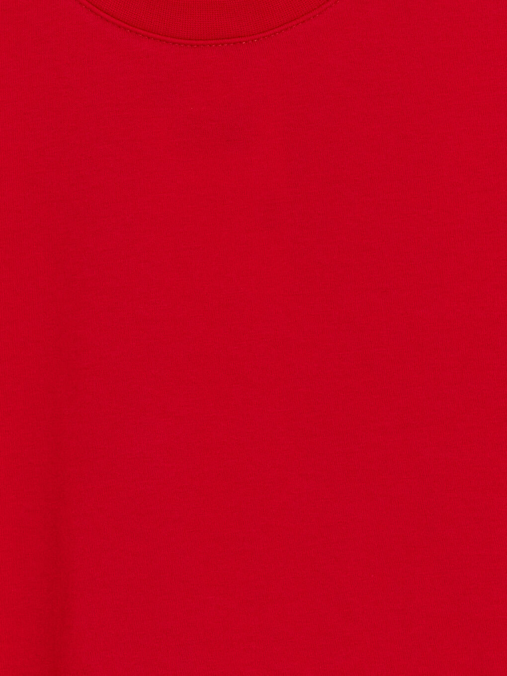 Kırmızı Bisiklet Yaka Kısa Kollu Erkek Çocuk Tişört-2
