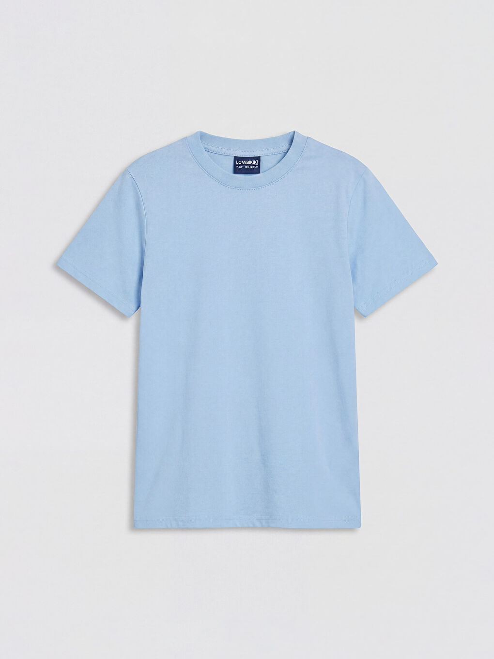 Mavi Bisiklet Yaka Kısa Kollu Erkek Çocuk Tişört