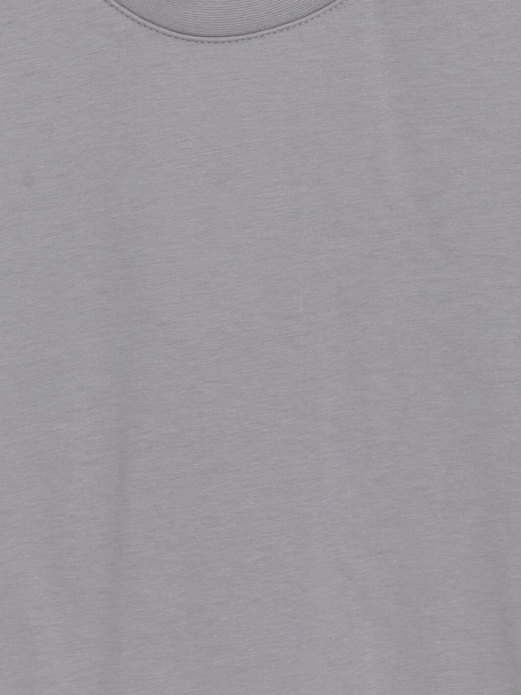 Gri Bisiklet Yaka Kısa Kollu Erkek Çocuk Tişört-2