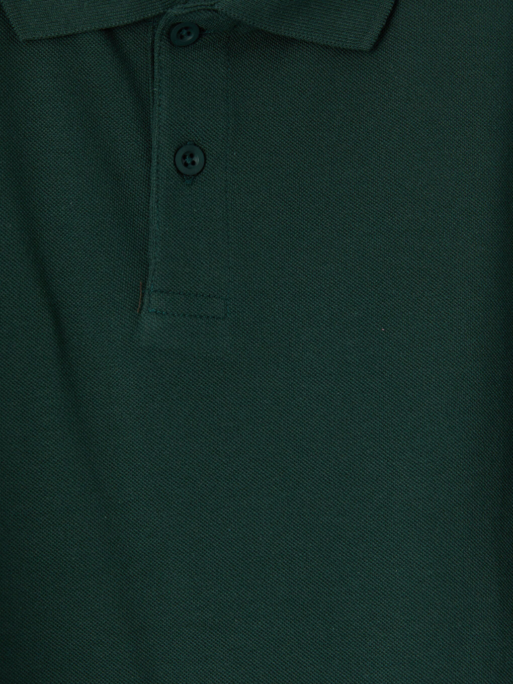 Yeşil Polo Yaka Erkek Çocuk Pike Tişört-2