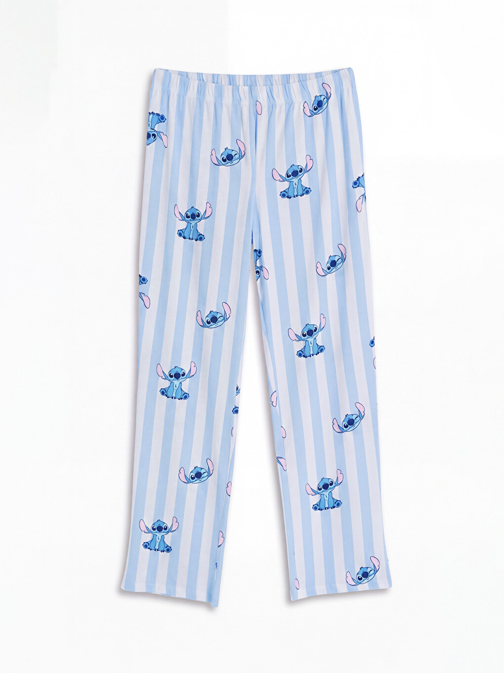 Stitch Patterned Women's Pyjamas Set-4