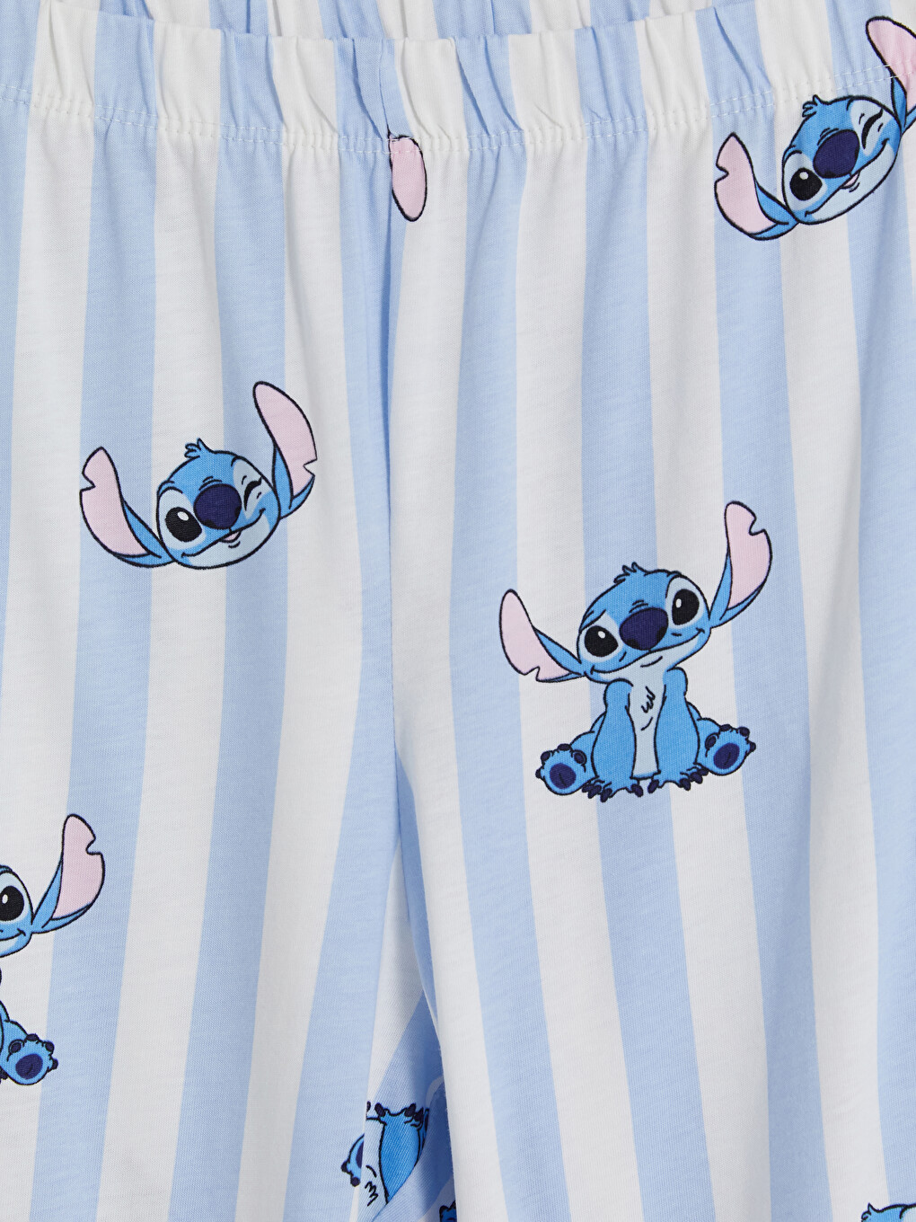 Stitch Patterned Women's Pyjamas Set-6