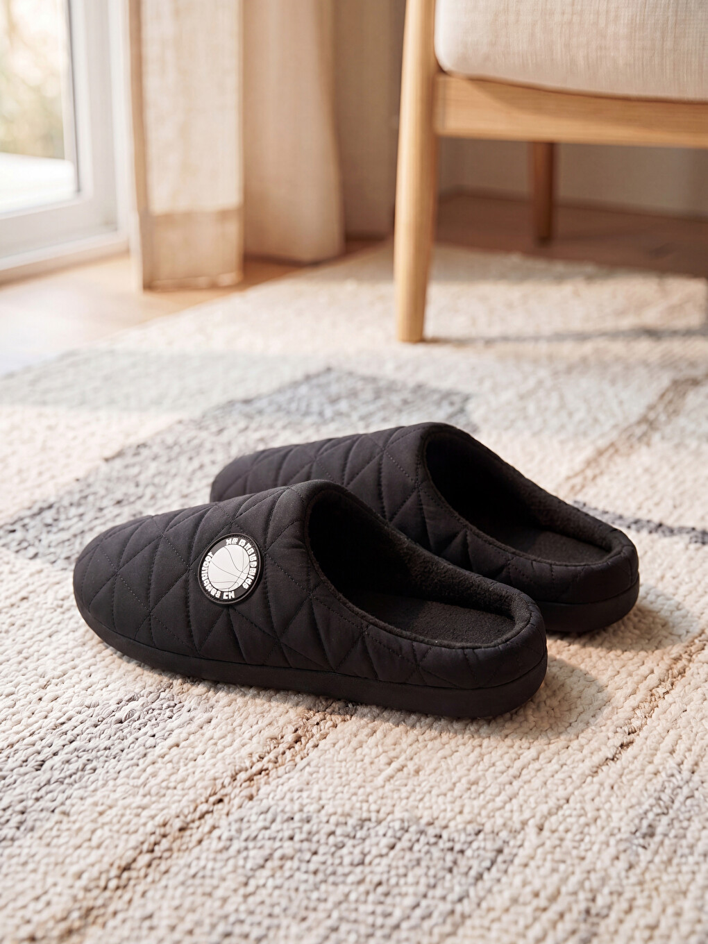 Men's Plush Home Slippers-1
