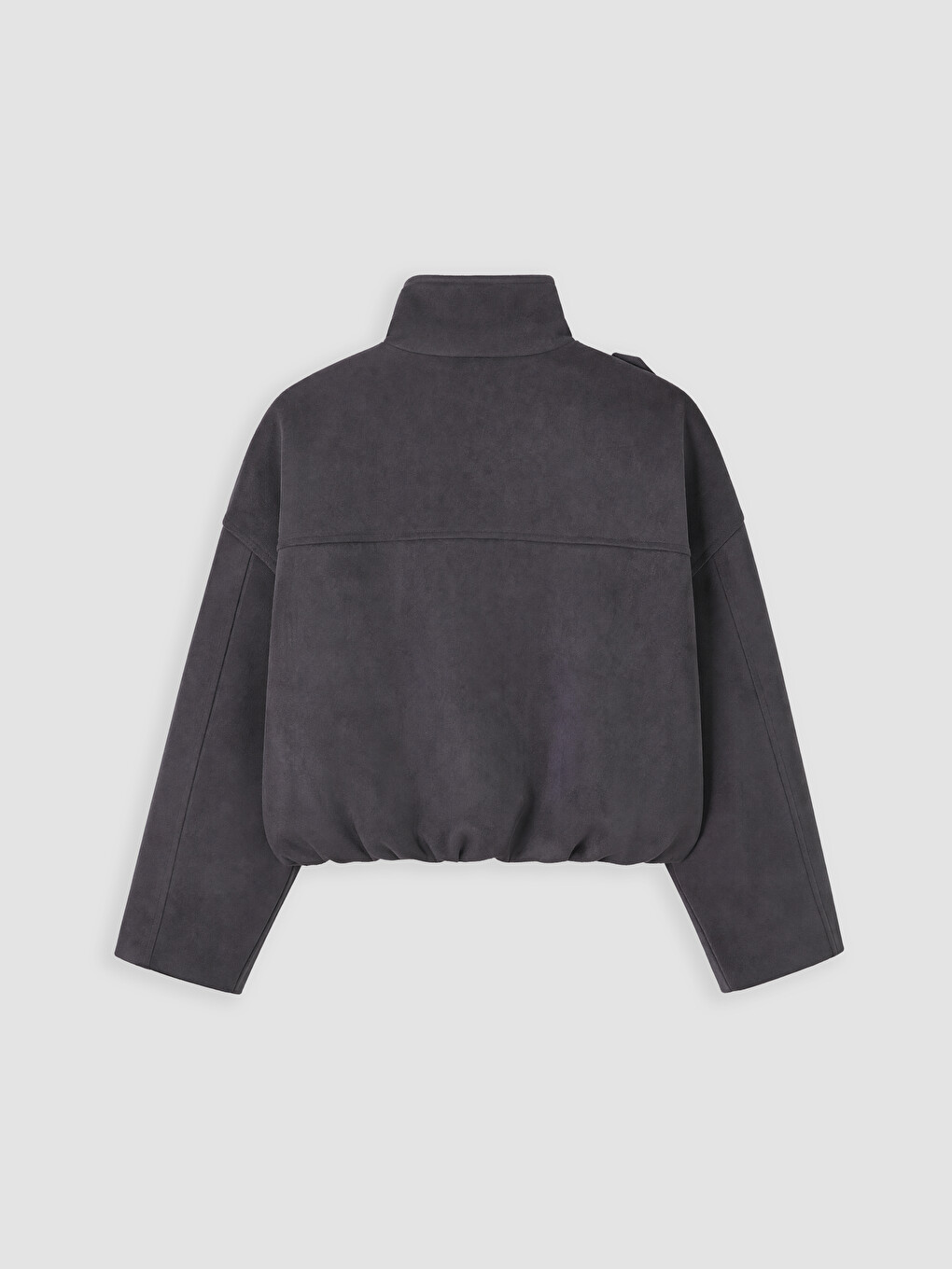 Mantel Mit Stehkragen Und Epauletten Für Damen-6