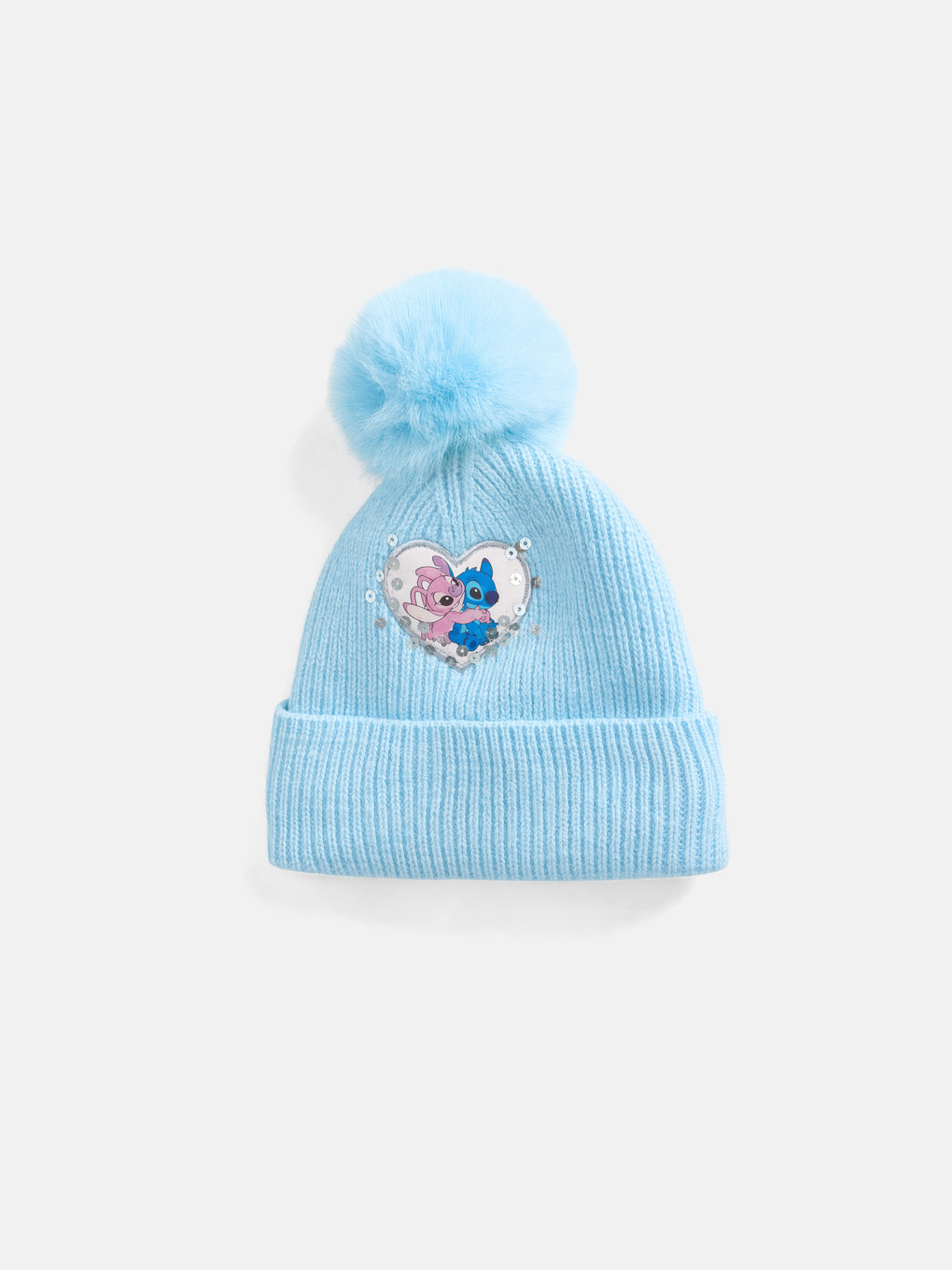 Mavi Stitch Lisanslı Kız Çocuk Triko Bere