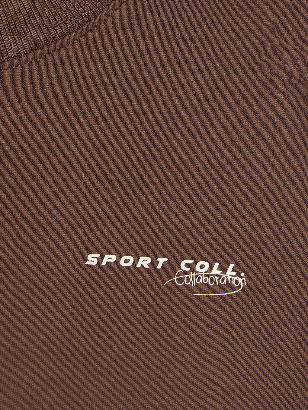 Bisiklet Yaka Baskılı Erkek Çocuk Sweatshirt-1