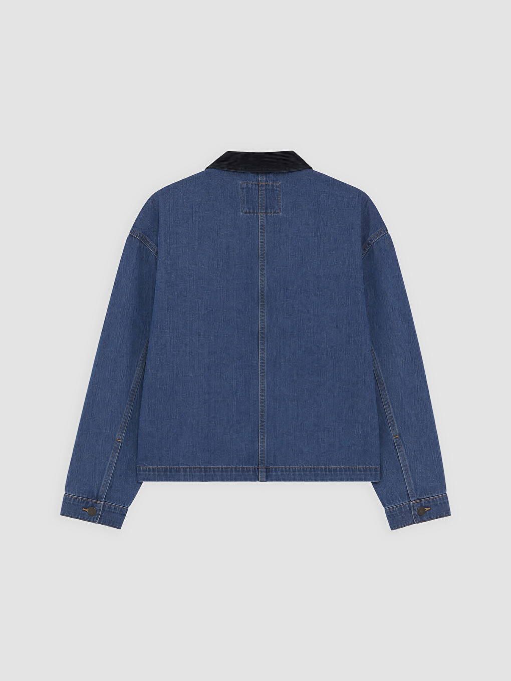 Loose Fit Men's Jean Jacket-5