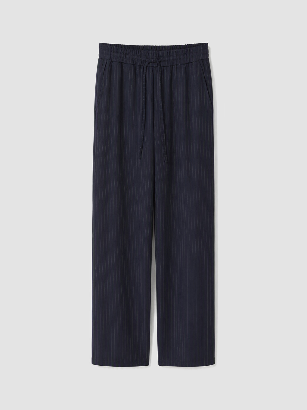 Woman Navy Trousers-4