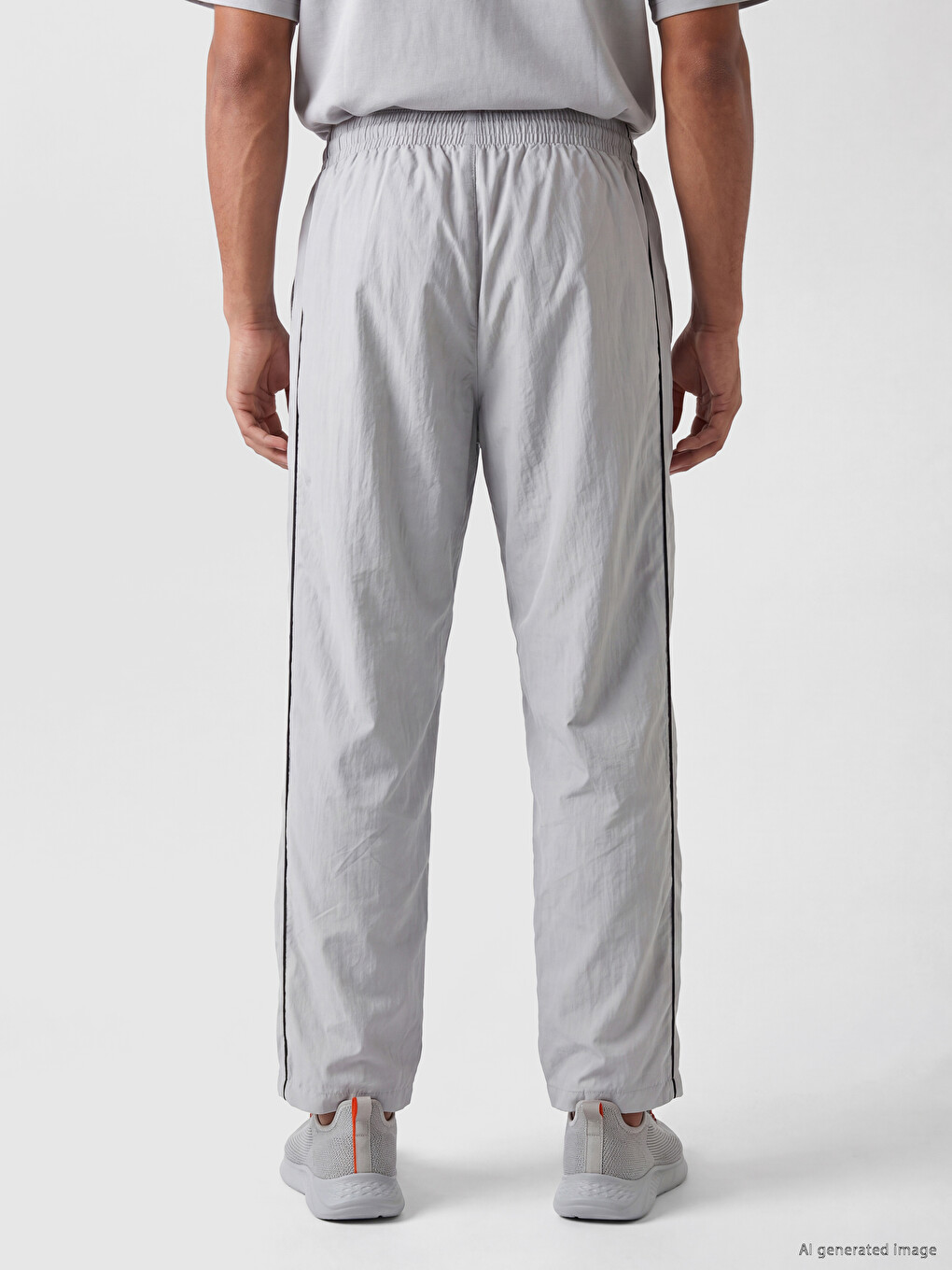 Standard Fit Stripe Detailed Men's Sweatpants-2