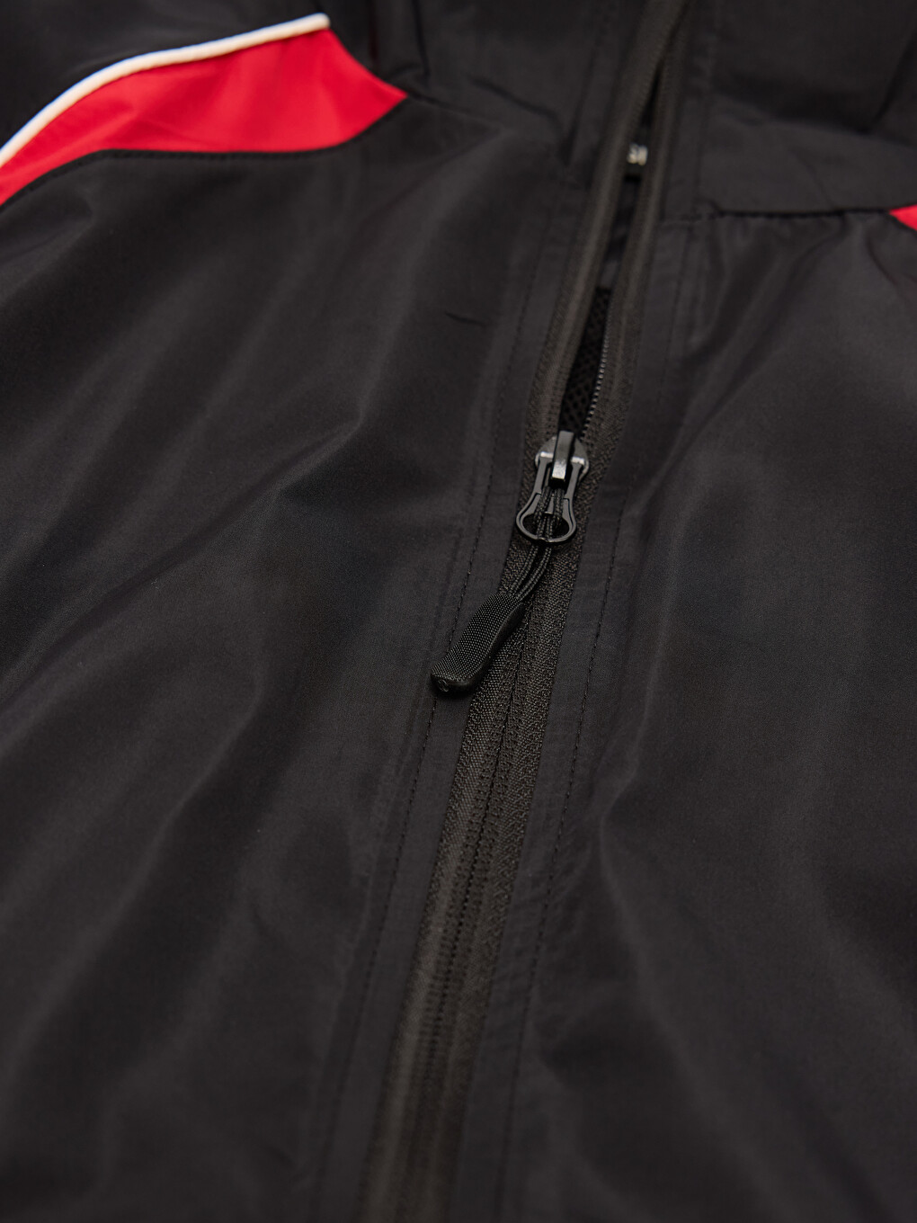 Mock Neck Men's Zip-up Sweatshirt-8