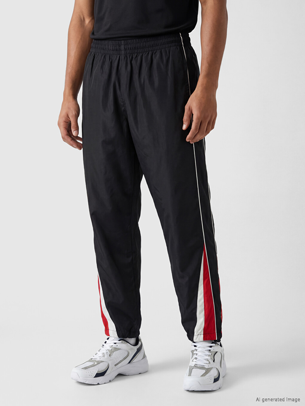 Pantaloni De Trening Loose Fit Pentru Bărbați-1