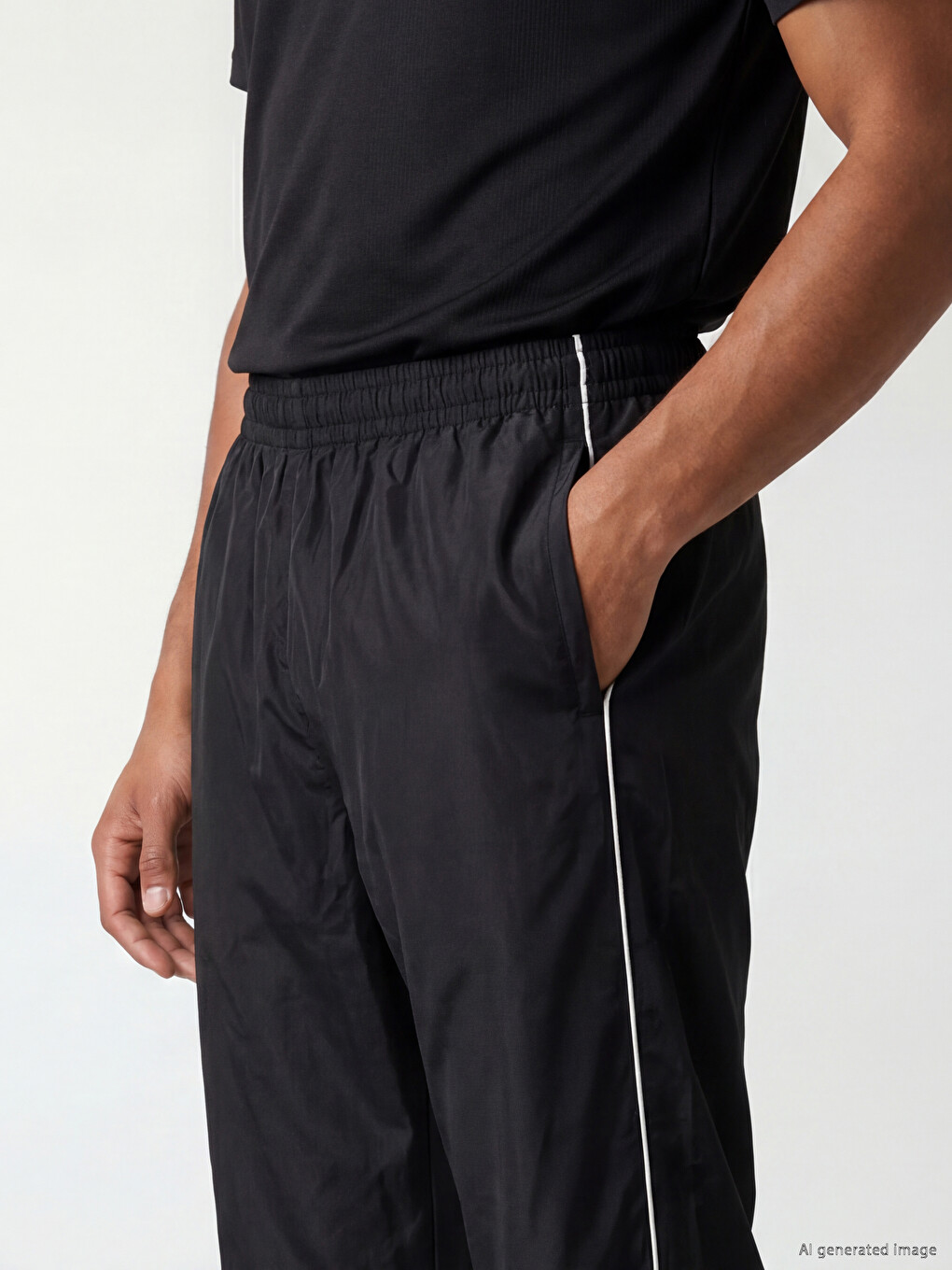 Pantaloni De Trening Loose Fit Pentru Bărbați-2