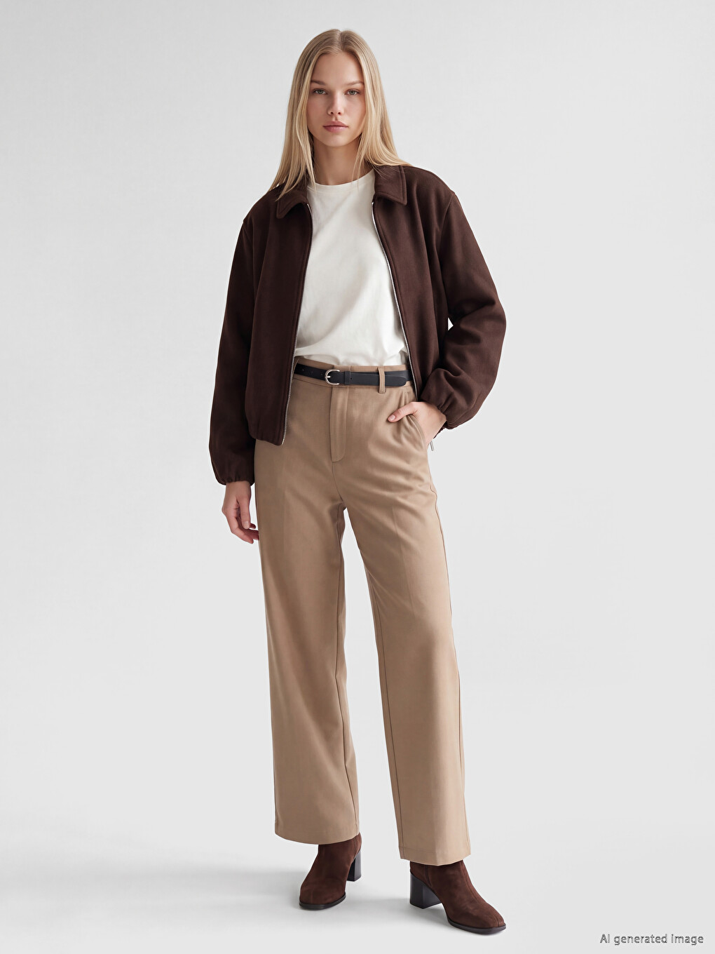 Shirt Collar Women's Cachet Jacket-1