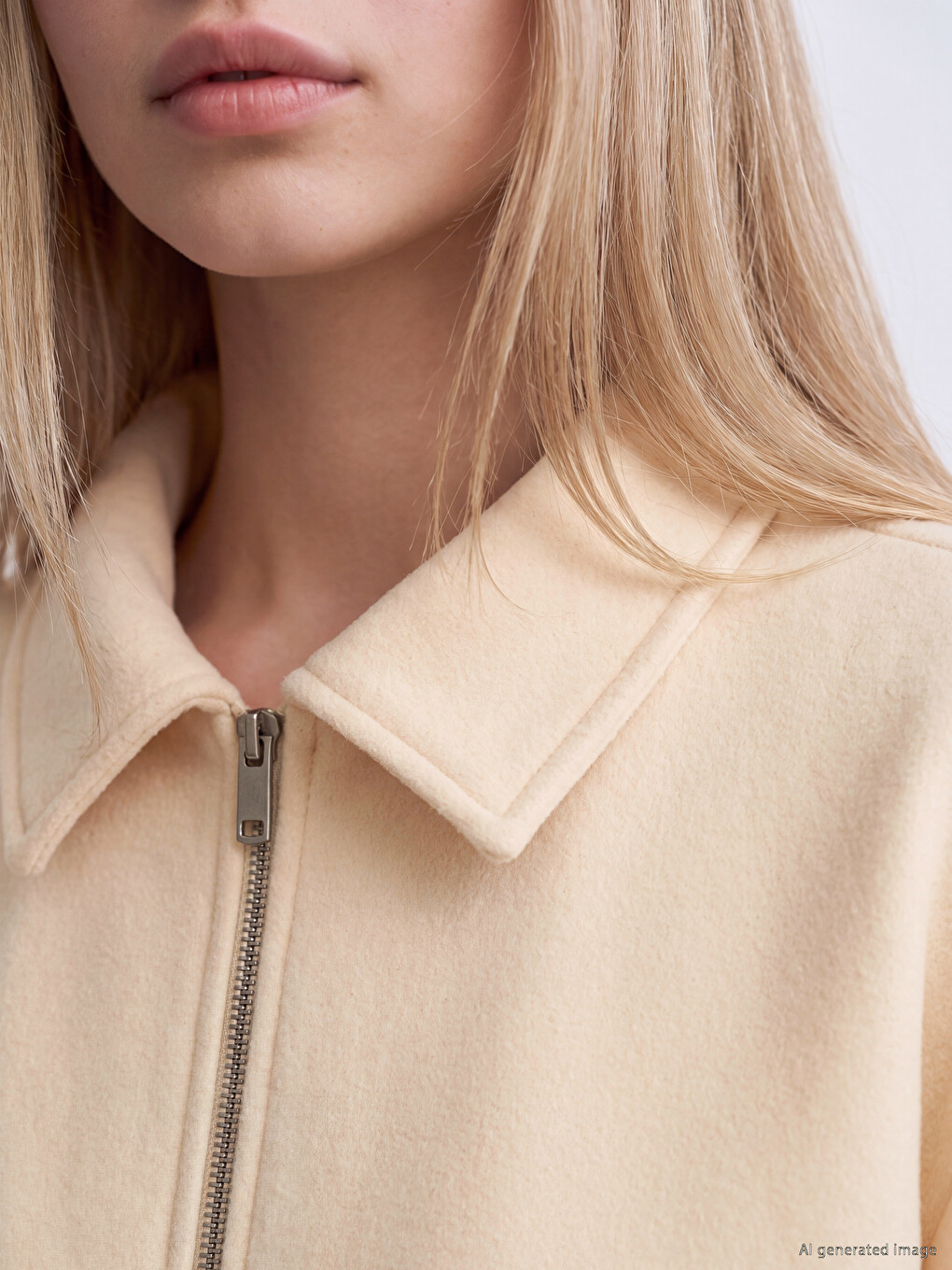 Shirt Collar Women's Jacket-2