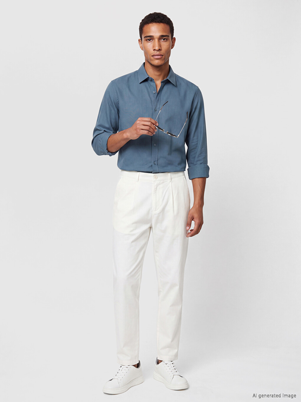 Regular Fit Crinkle Men's Shirt-1