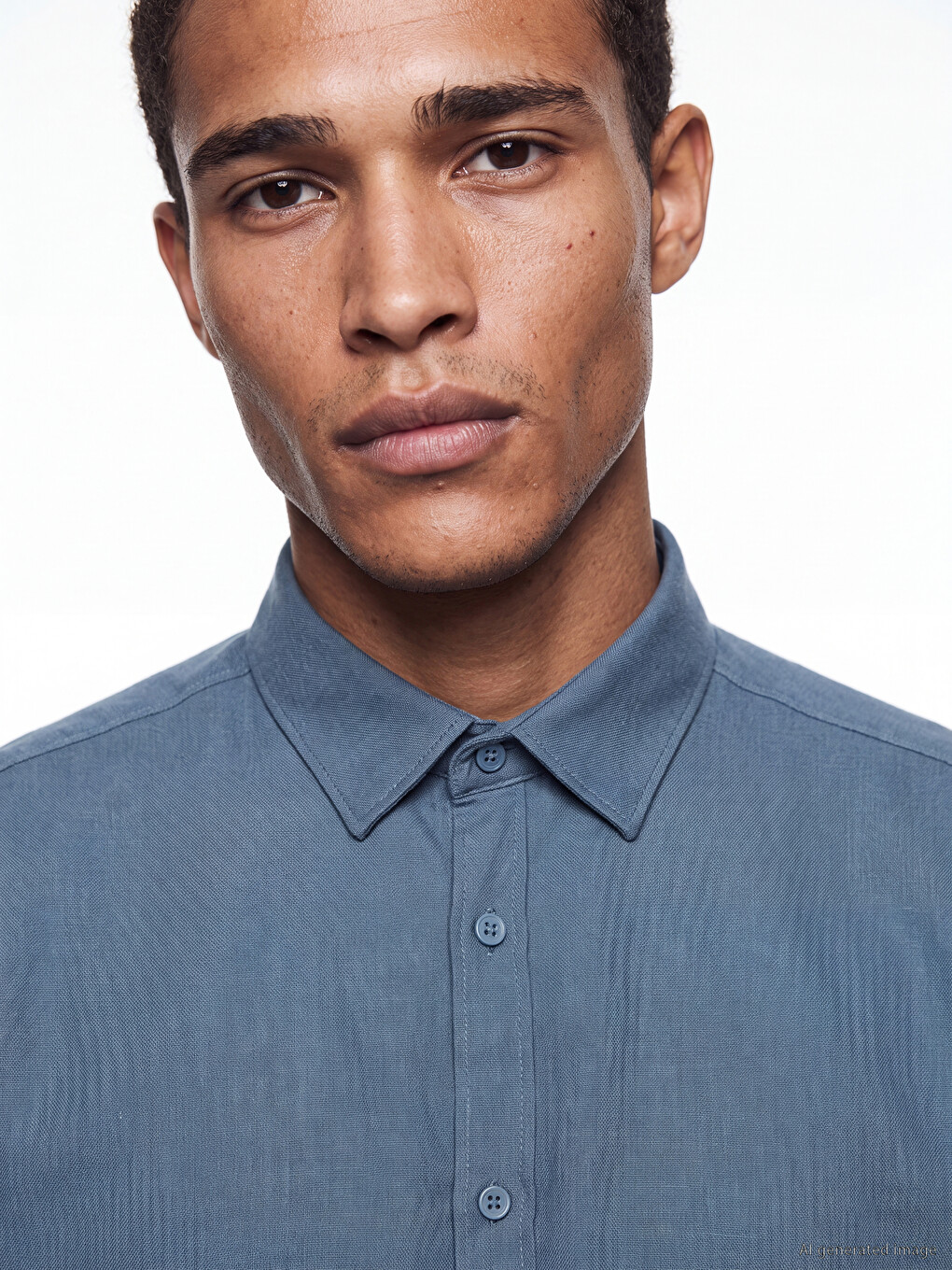 Regular Fit Crinkle Men's Shirt-2