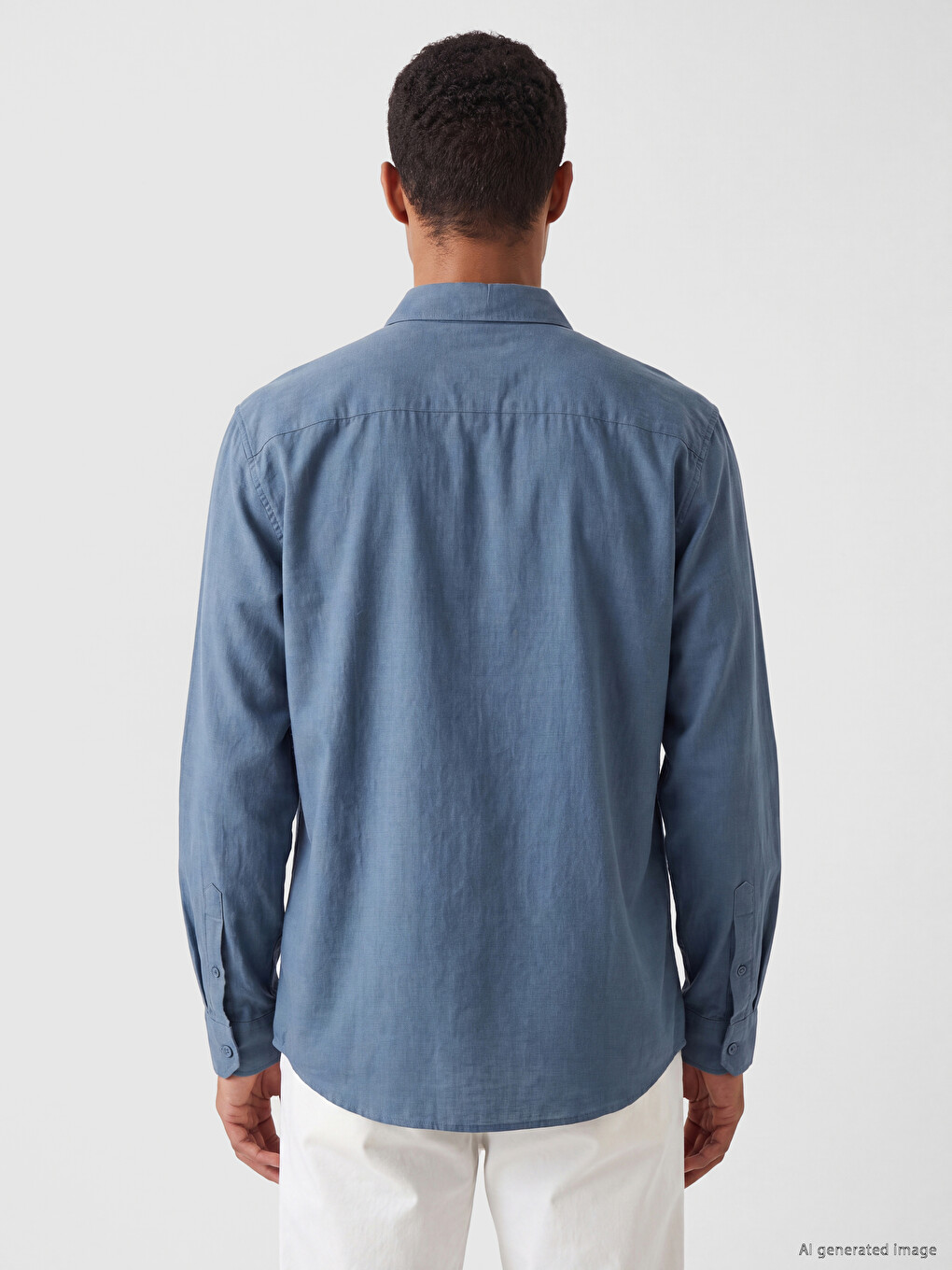 Regular Fit Crinkle Men's Shirt-3