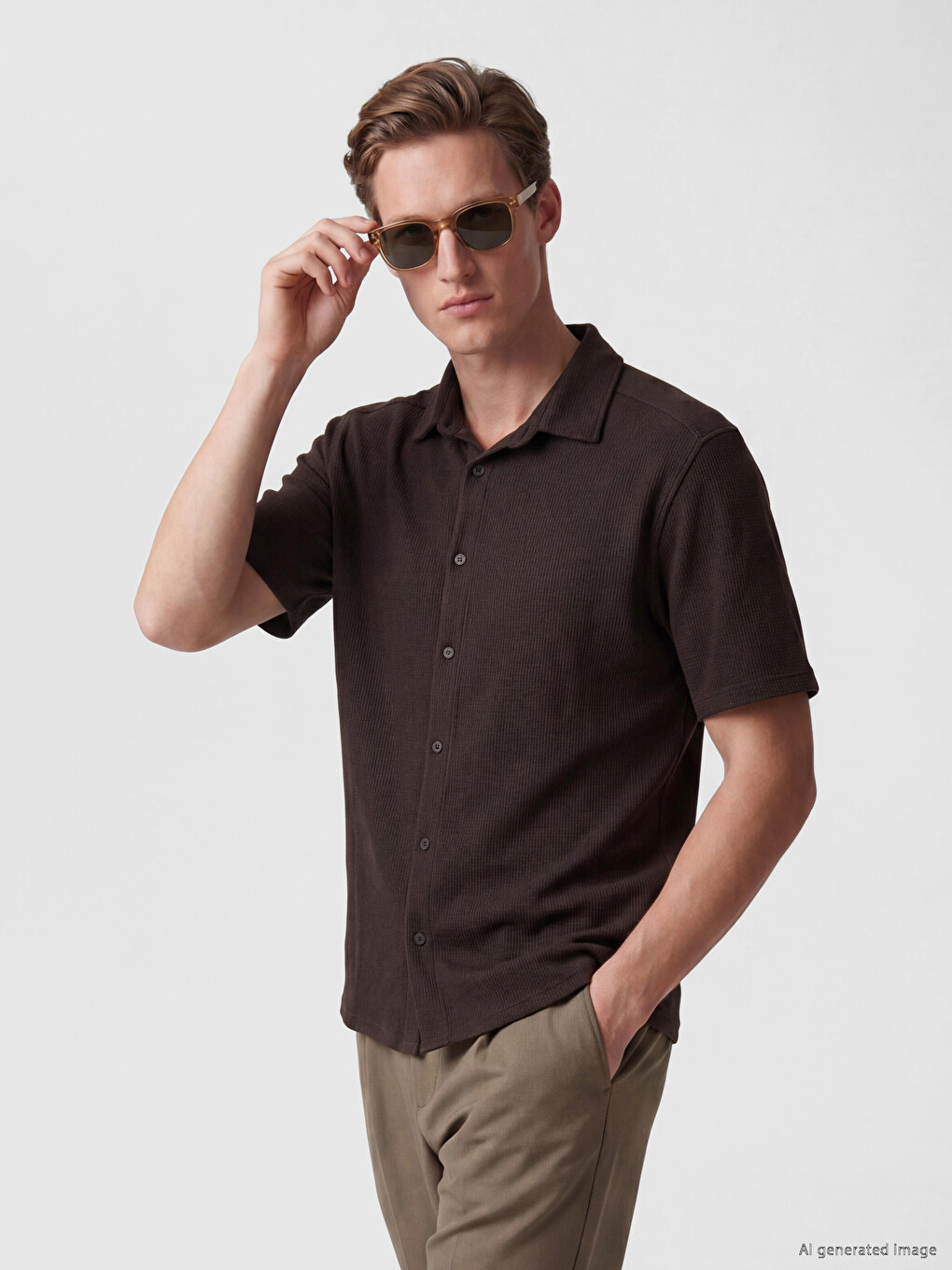 Chemise Homme Coupe Régulière