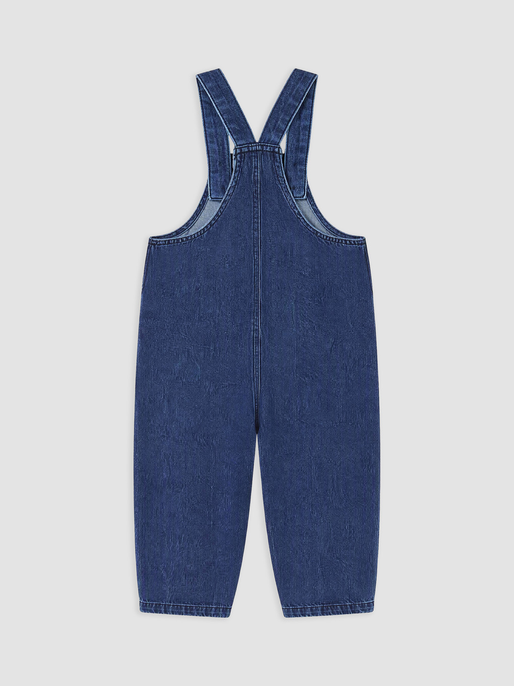 Baby Boys' Jean Dungarees And T-shirt-2