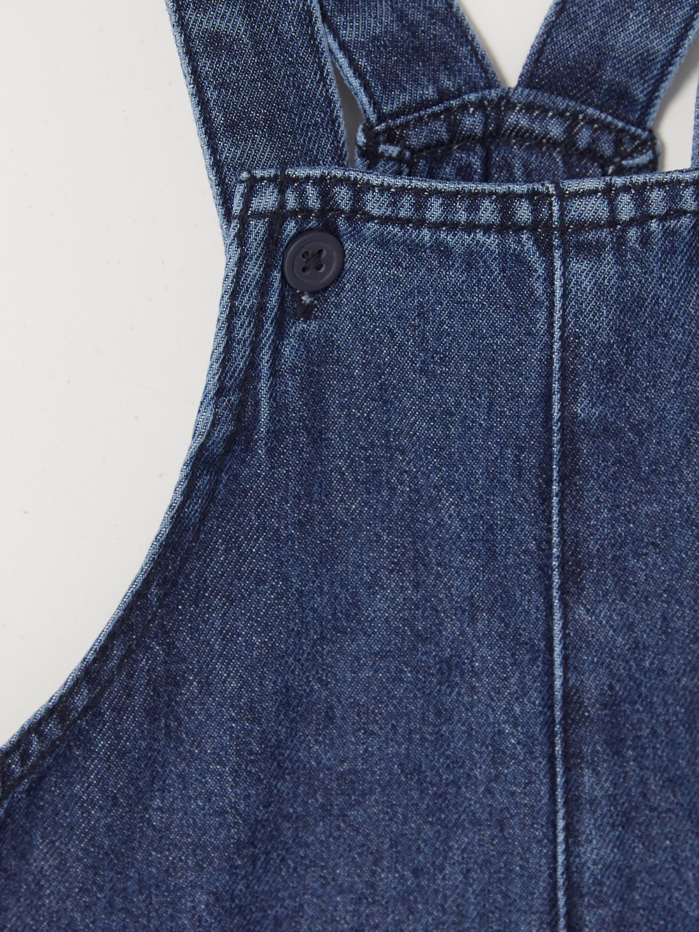 Baby Boys' Jean Dungarees And T-shirt-5