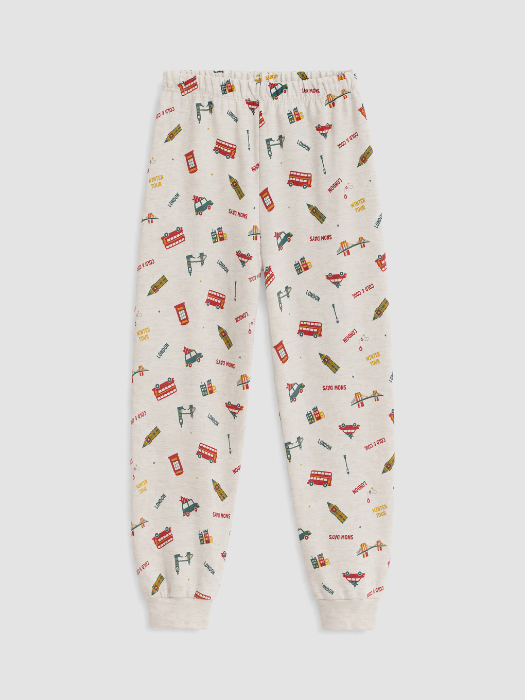 Crew Neck Boys' Pyjamas Set-4