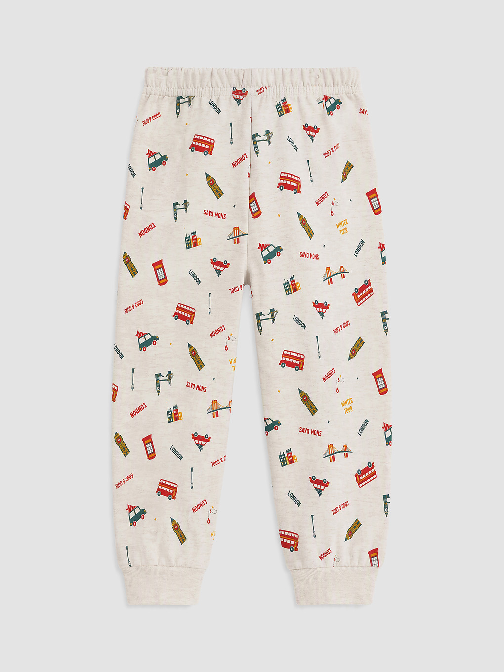 Crew Neck Boys' Pyjamas Set-6