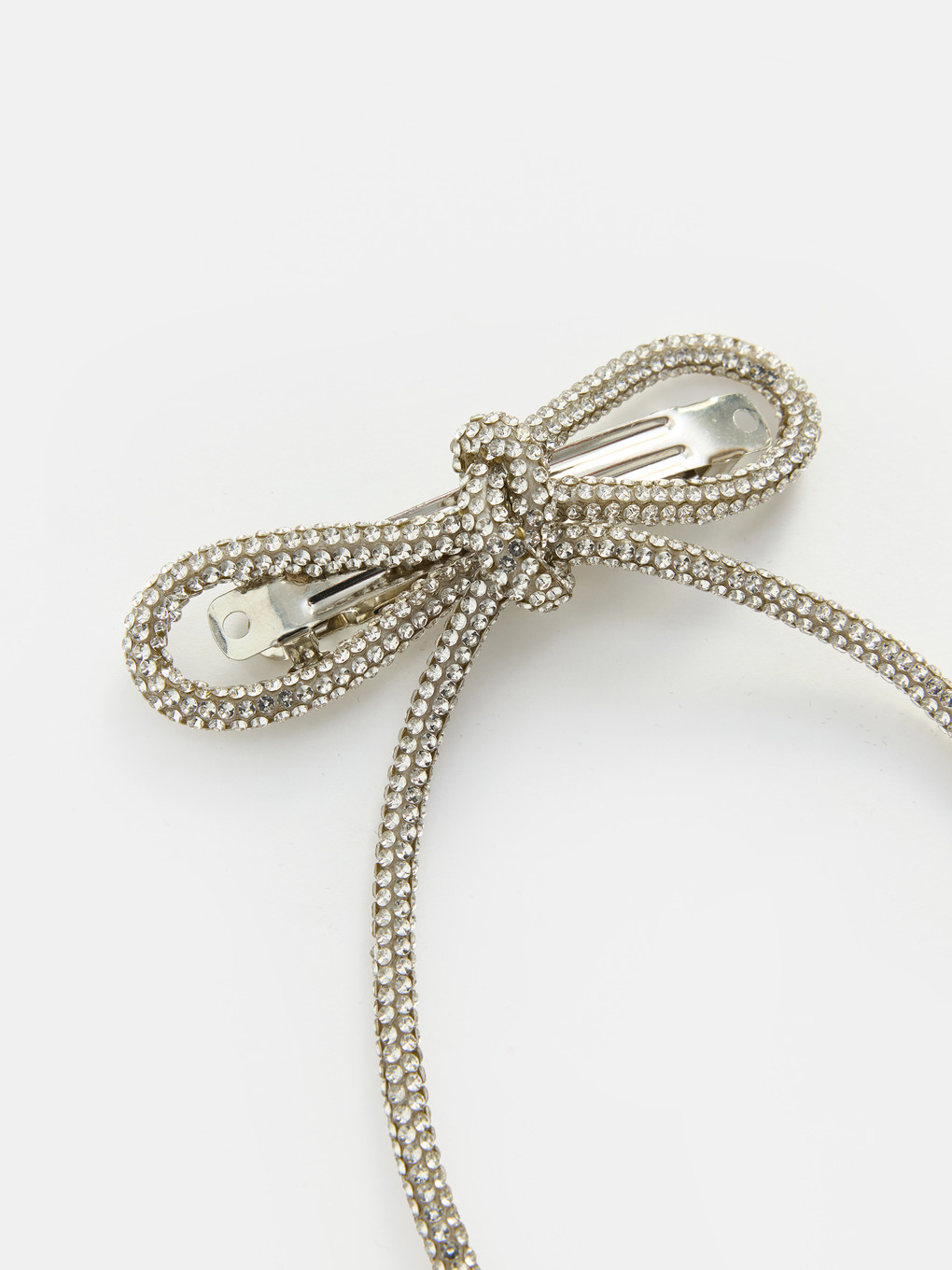 مشبك وربطة شعر حجر رأس السنة بطابع نسائي على شكل فيونكة-2