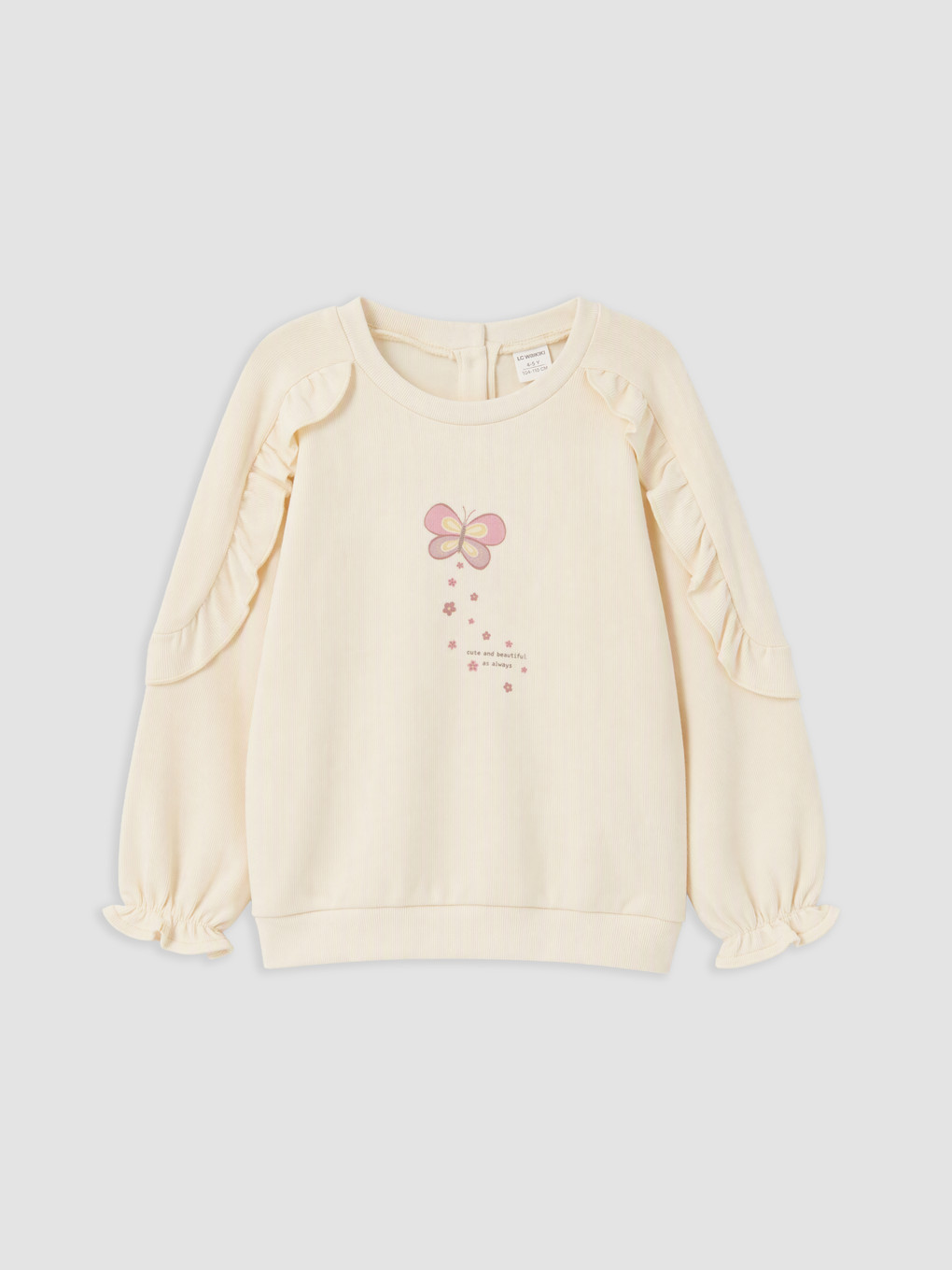 Ruffled Printed Baby Girls' Set-1