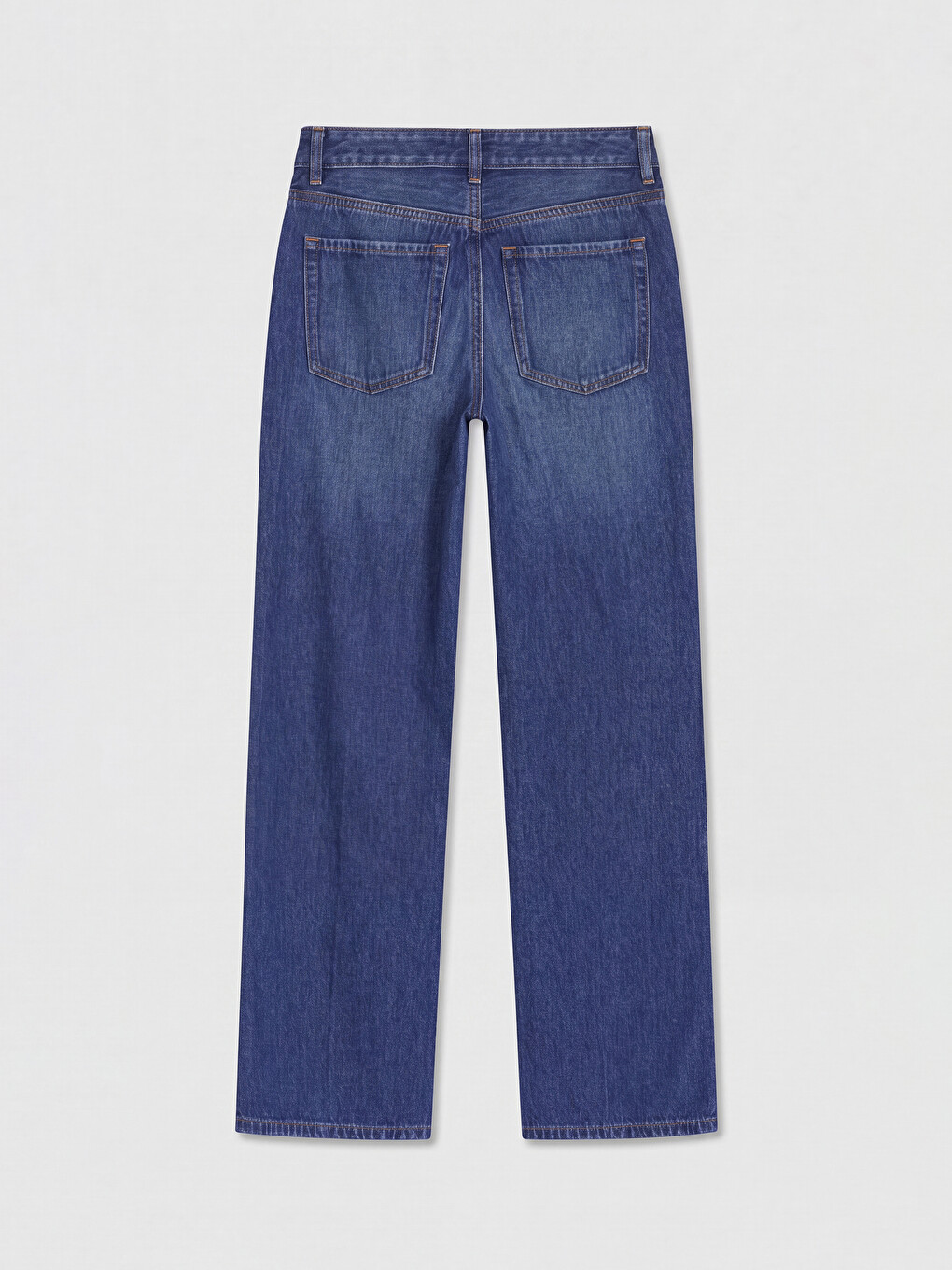 High Waist Regular Fit Women's Jeans-5