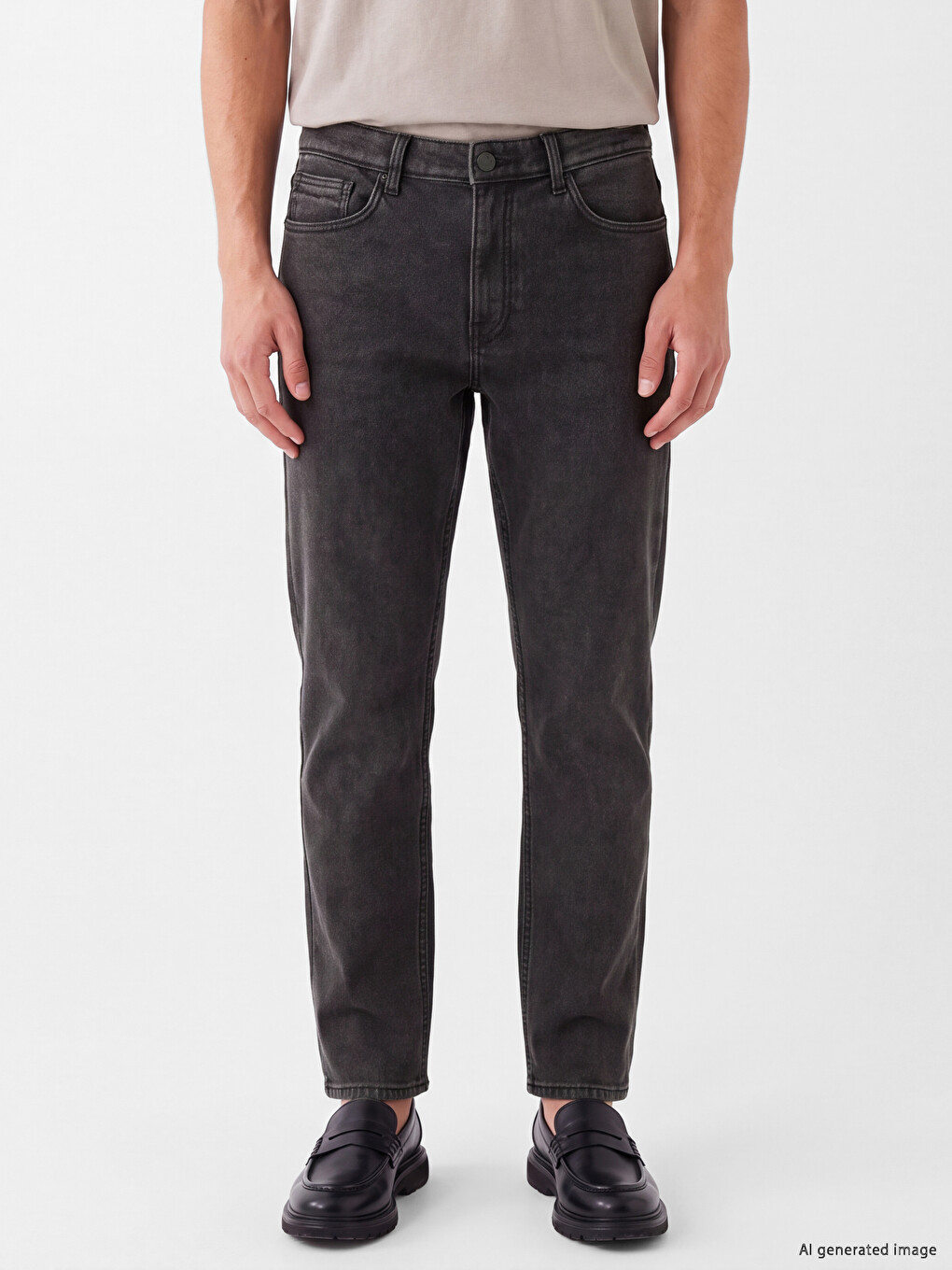 Antrasit 779 Regular Fit Erkek Jean Pantolon-1
