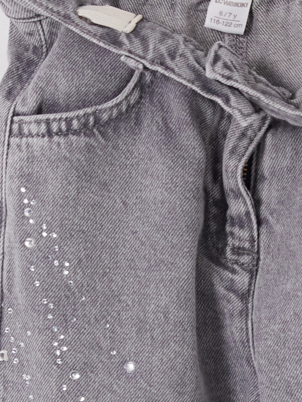 Girl Grey Jeans-3
