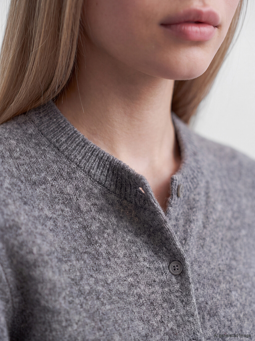 Cardigan Gri Femeie-2