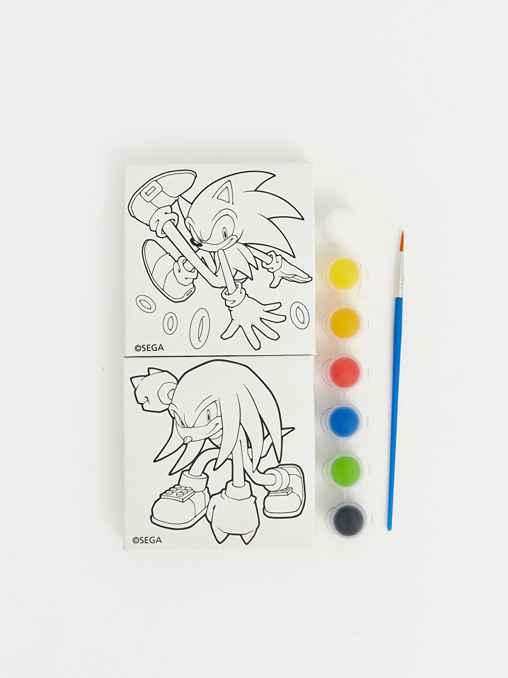 Sonic Printed Male Child Painting Set-1