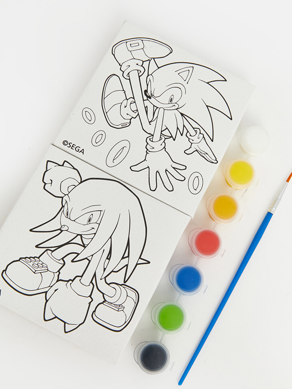 Sonic Printed Male Child Painting Set-2
