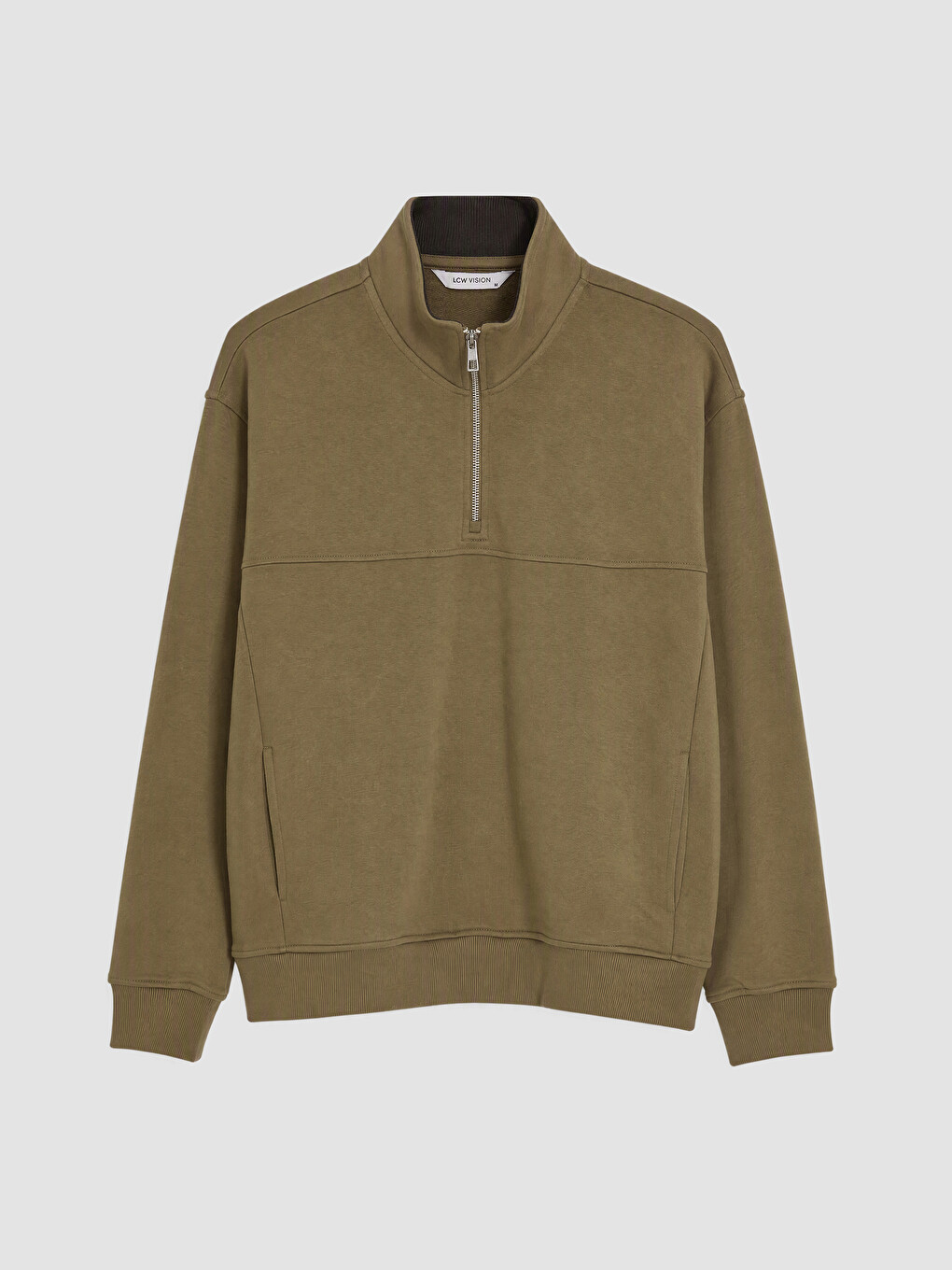 Man Brown Sweatshirt-4