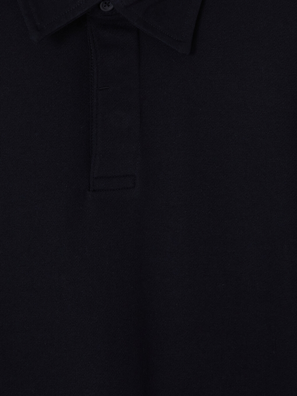 Polo Collar Men's Thick Sweatshirt-5